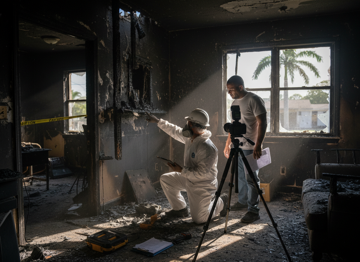 Documenting Fire Damage for Insurance Claims in Miami-Dade County