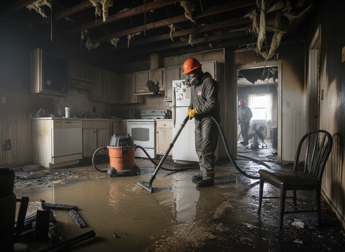 Fire and flood restoration in Opa Locka