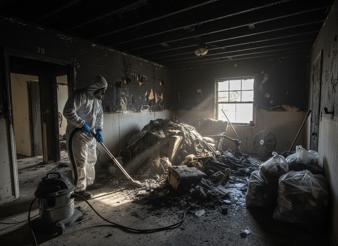 tenant fire damage cleanup in Opa Locka